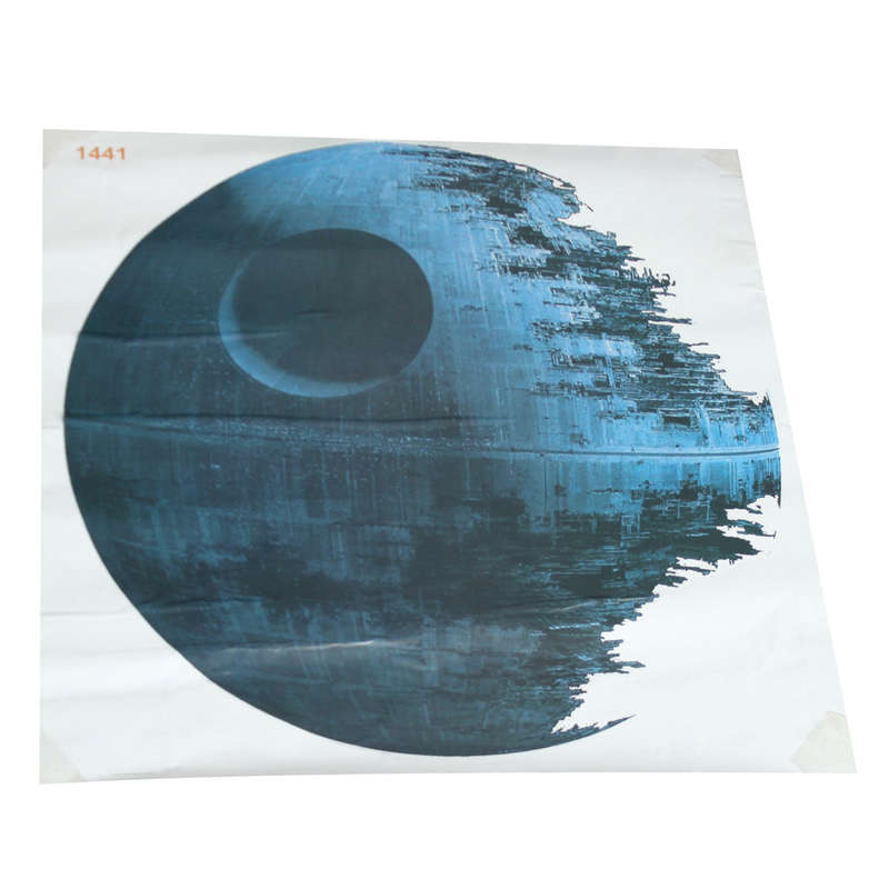 Death Star Wars Decal Sticker Wall Vinyl