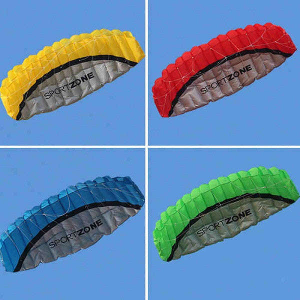 *LOCAL STOCK* 2.5m Frameless Stunt Parafoil Kite - Red