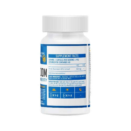 Reishi Mushroom 30% Extract 60 Capsules