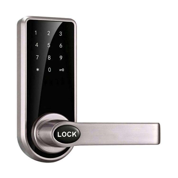 OS8818 Password + Key + Sensor Card Zinc Alloy Electronic Door Lock Touch Screen Electronic Code ...