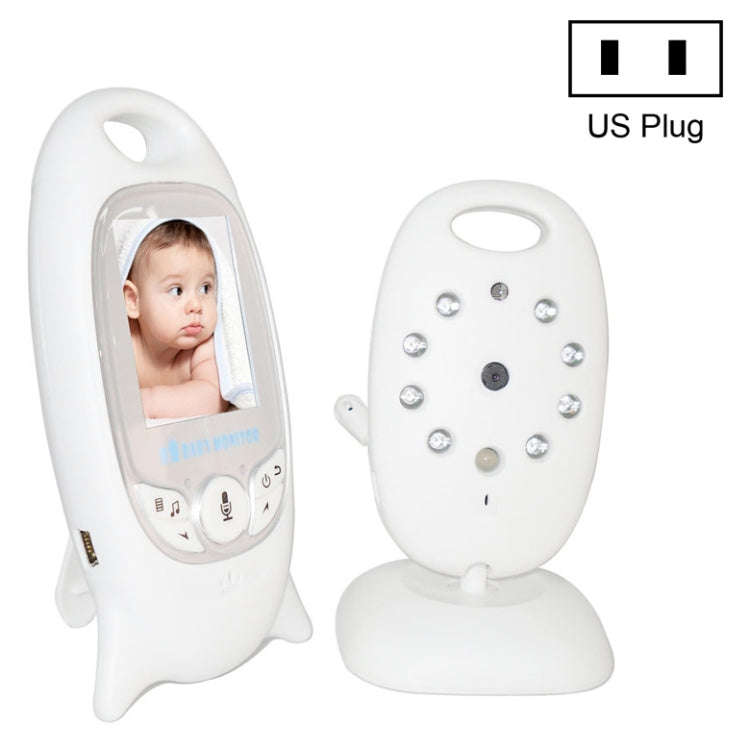 VB601 2.0 inch LCD Screen Hassle-Free Portable Baby Monitor, Support Two Way Talk Back, Night Vis...