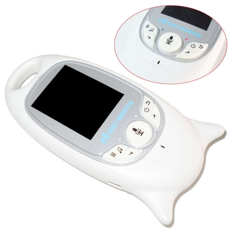 VB601 2.0 inch LCD Screen Hassle-Free Portable Baby Monitor, Support Two Way Talk Back, Night Vis...