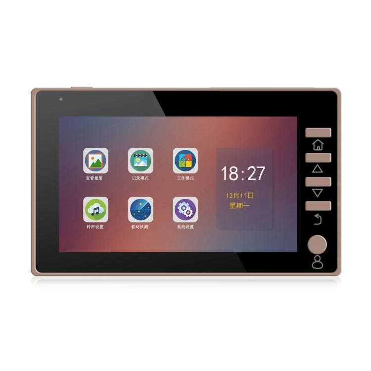 45CHD-M 4.5 inch Screen 3.0MP Security Camera No Disturb Peephole Viewer, Support TF Card / Night...