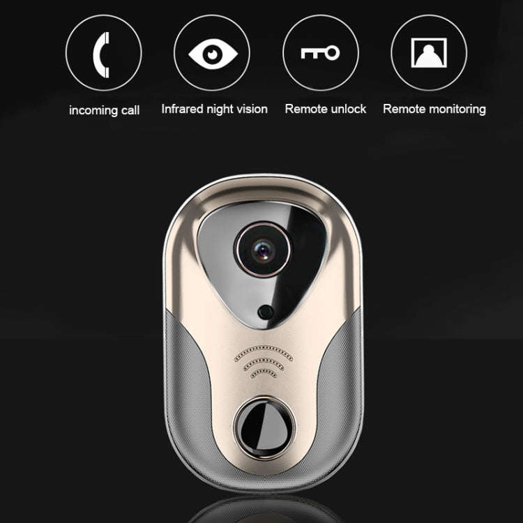 163Eye L1-NJ Smart Visual WIFI 1.3MP Network HD Intercom Doorbell , Support Micro SD Card  & Nigh...