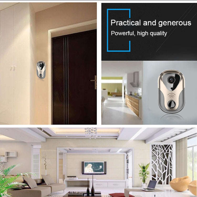 163Eye L1-NJ Smart Visual WIFI 1.3MP Network HD Intercom Doorbell , Support Micro SD Card  & Nigh...