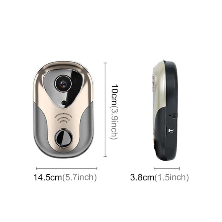 163Eye L1-NJ Smart Visual WIFI 1.3MP Network HD Intercom Doorbell , Support Micro SD Card  & Nigh...