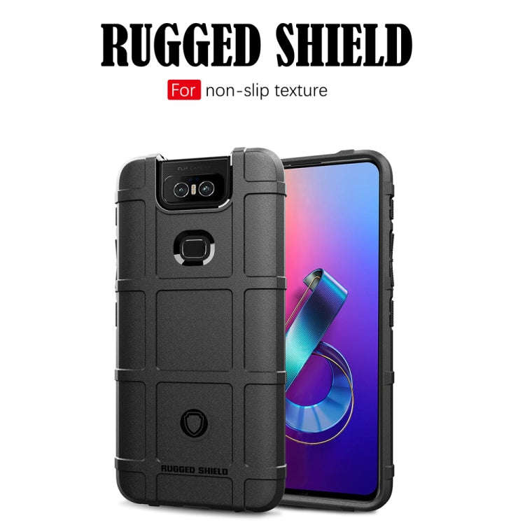 Shockproof Protector Cover Full Coverage Silicone Case for Asus Zenfone 6 (Blue)