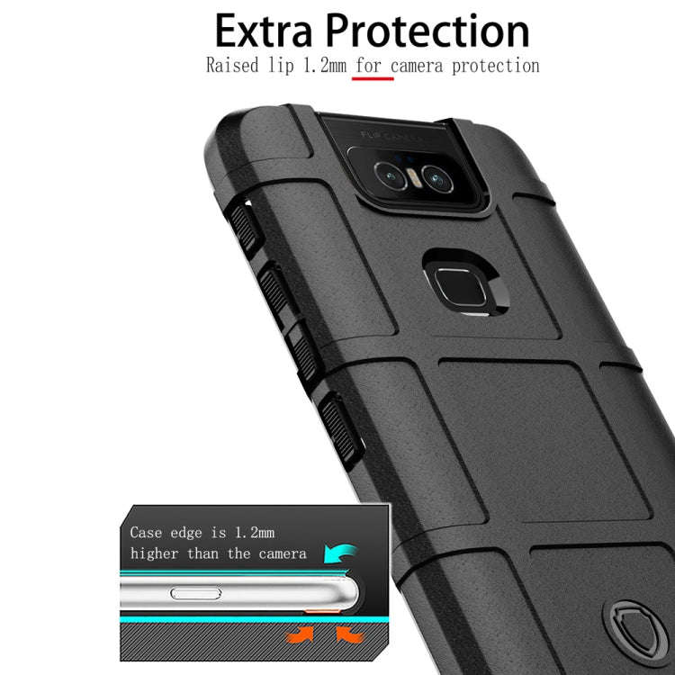 Shockproof Protector Cover Full Coverage Silicone Case for Asus Zenfone 6 (Blue)