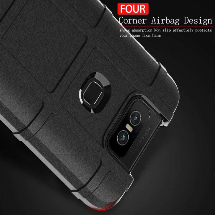Shockproof Protector Cover Full Coverage Silicone Case for Asus Zenfone 6 (Blue)
