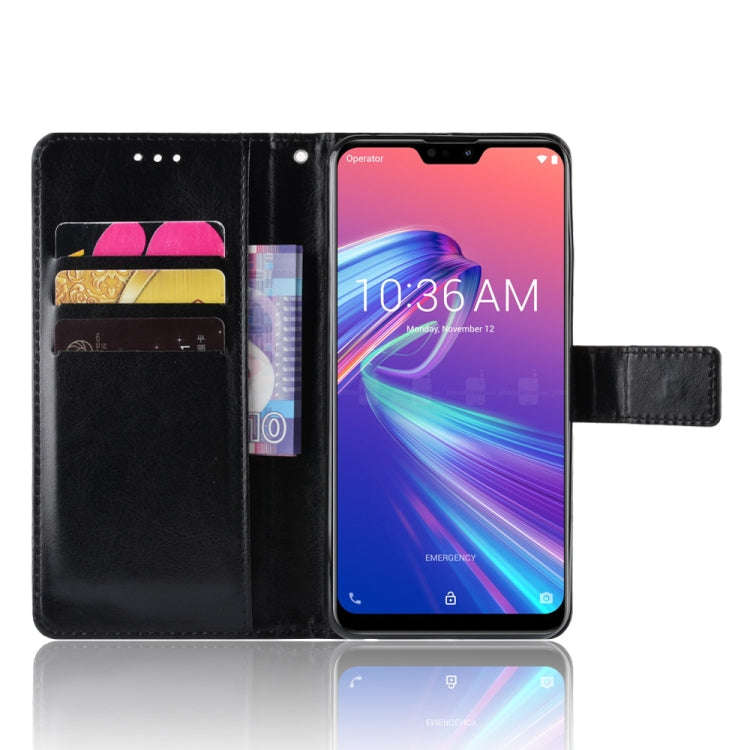 Crazy Horse Texture Horizontal Flip Leather Case for Asus Zenfone Max Plus (M2) ZB634KL / Zenfone...