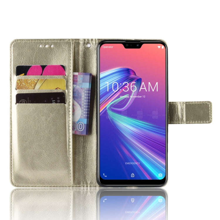 Crazy Horse Texture Horizontal Flip Leather Case for Asus Zenfone Max Plus (M2) ZB634KL / Zenfone...