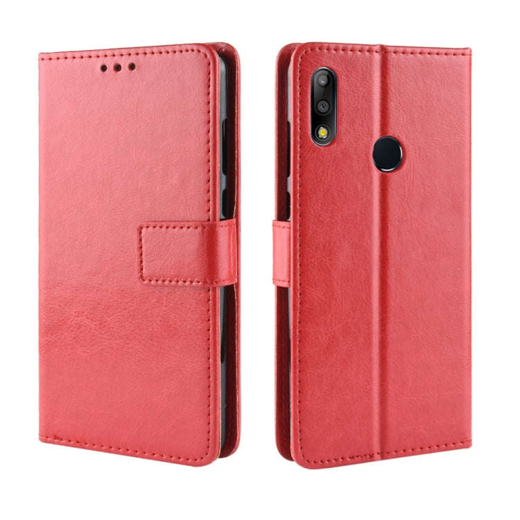 Crazy Horse Texture Horizontal Flip Leather Case for Asus Zenfone Max Plus (M2) ZB634KL / Zenfone...
