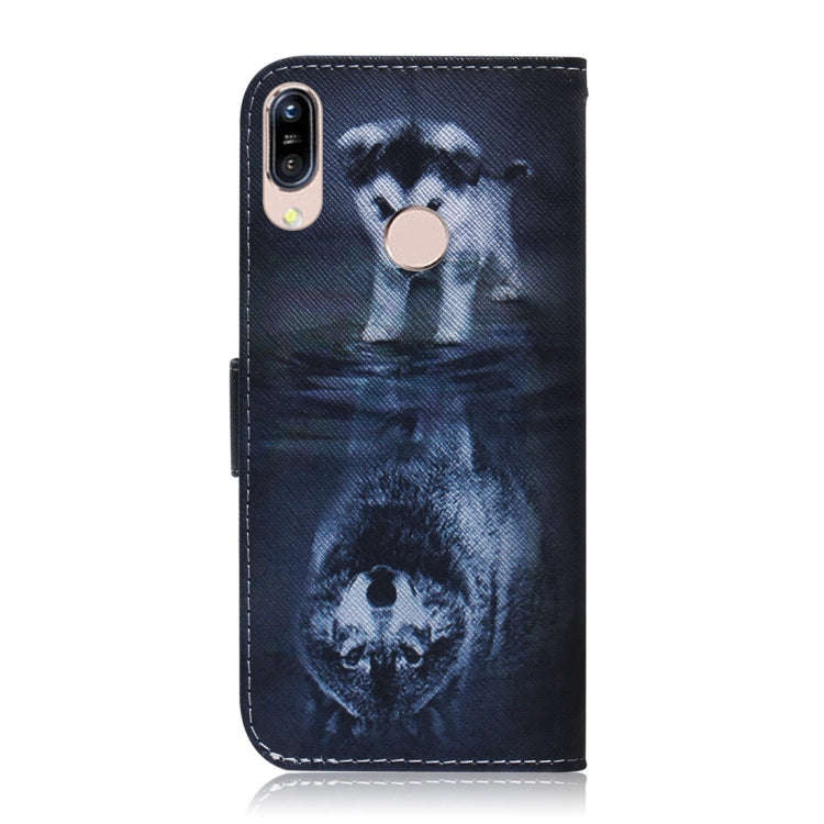 Wolf and Dog Pattern Coloured Drawing Horizontal Flip Leather Case for Asus Zenfone Max (M1) ZB55...