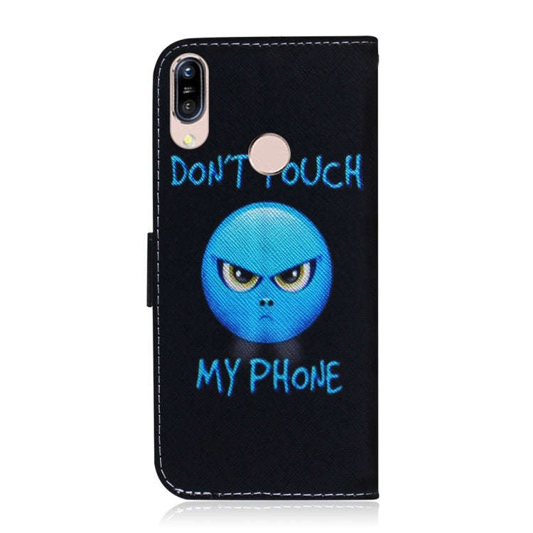 Anger Pattern Coloured Drawing Horizontal Flip Leather Case for Asus Zenfone Max (M1) ZB555KL, wi...