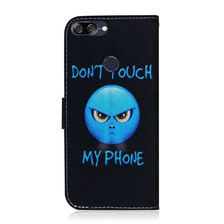 Anger Pattern Coloured Drawing Horizontal Flip Leather Case for Asus Zenfone Max Plus (M1) ZB570T...