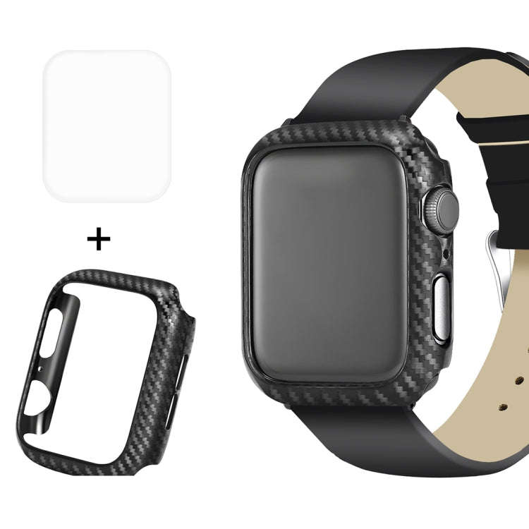 ENKAY Hat-Prince 2 in 1 Carbon Fiber Texture TPU Semi-clad Protective Shell + 3D Full Screen PET ...