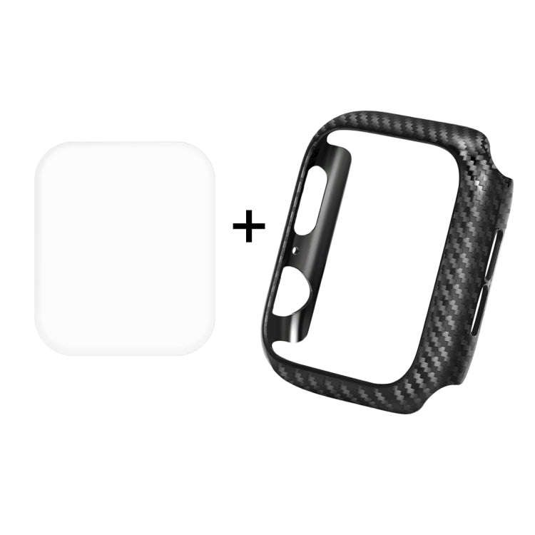 ENKAY Hat-Prince 2 in 1 Carbon Fiber Texture TPU Semi-clad Protective Shell + 3D Full Screen PET ...