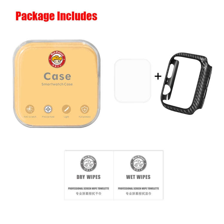 ENKAY Hat-Prince 2 in 1 Carbon Fiber Texture TPU Semi-clad Protective Shell + 3D Full Screen PET ...