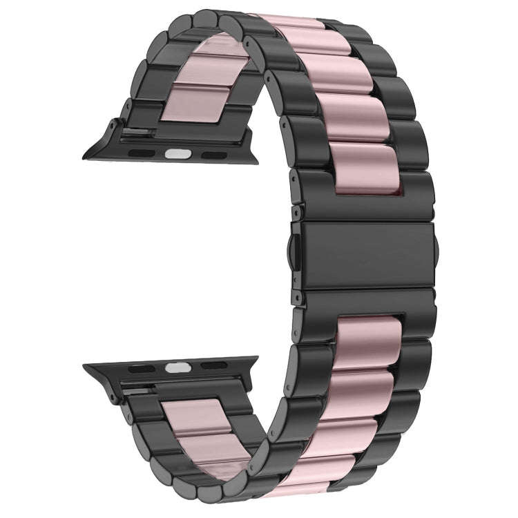 For Apple Watch Series 10 42mm / 9&8&7 41mm / SE 3&SE 2&6&SE&5&4 40mm / 3&2&1 38mm Fold Buckle 3 ...