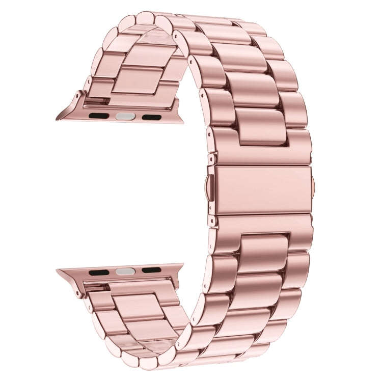For Apple Watch Series 10 42mm / 9&8&7 41mm / SE 3&SE 2&6&SE&5&4 40mm / 3&2&1 38mm Fold Buckle 3 ...