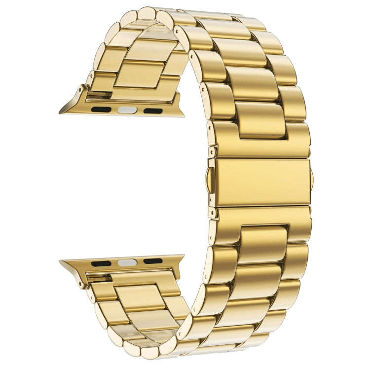 For Apple Watch Series 10 42mm / 9&8&7 41mm / SE 3&SE 2&6&SE&5&4 40mm / 3&2&1 38mm Fold Buckle 3 ...