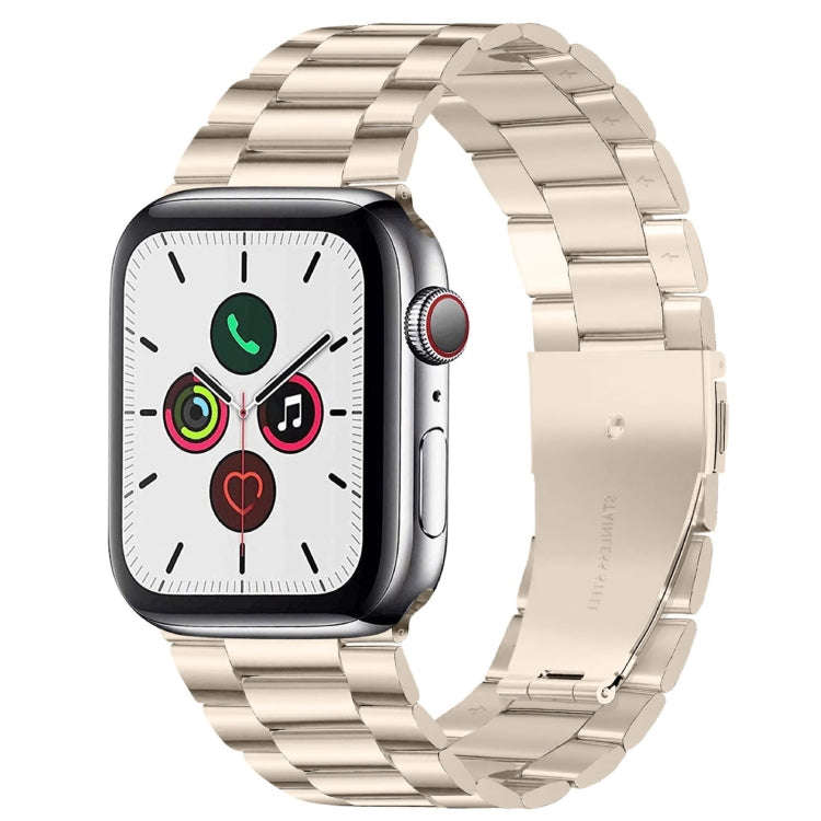 For Apple Watch Series 10 42mm / 9&8&7 41mm / SE 3&SE 2&6&SE&5&4 40mm / 3&2&1 38mm Fold Buckle 3 ...