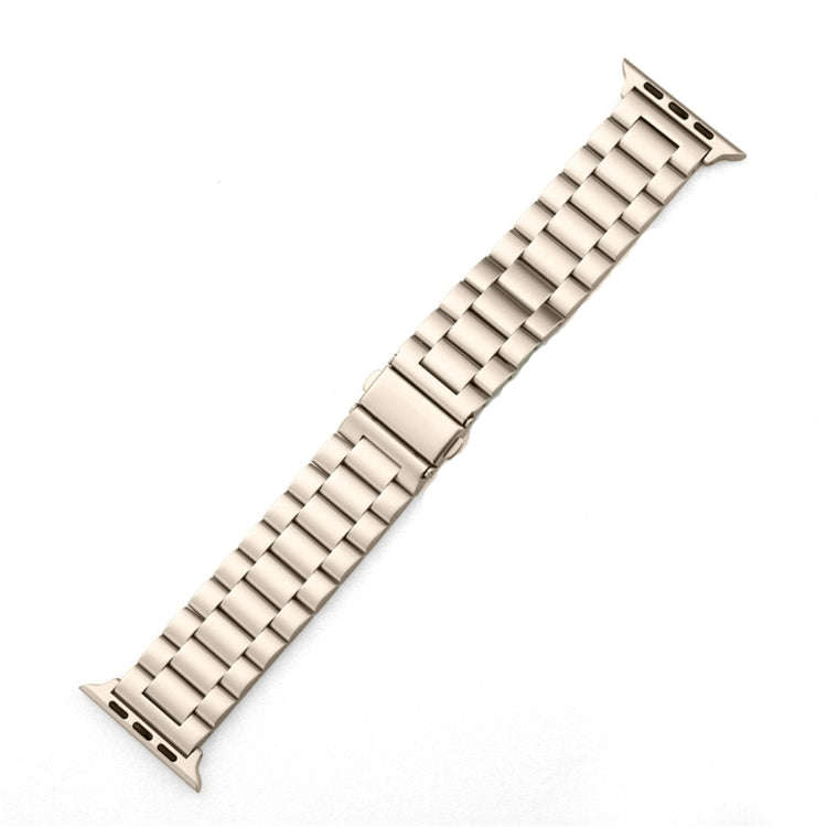 For Apple Watch Series 10 42mm / 9&8&7 41mm / SE 3&SE 2&6&SE&5&4 40mm / 3&2&1 38mm Fold Buckle 3 ...