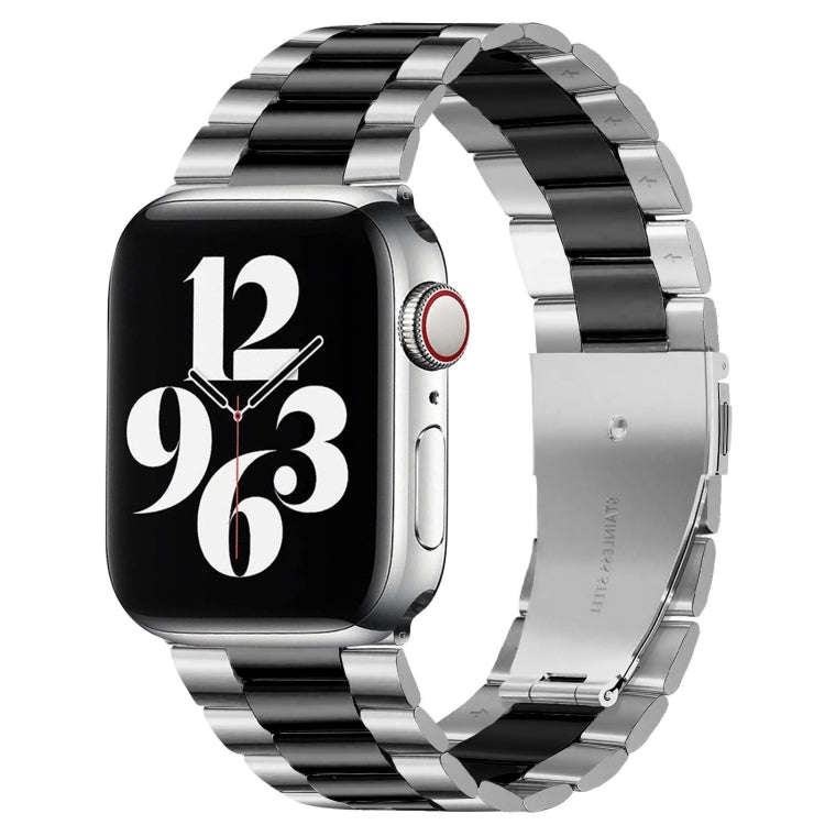 For Apple Watch Series 10 42mm / 9&8&7 41mm / SE 3&SE 2&6&SE&5&4 40mm / 3&2&1 38mm Fold Buckle 3 ...