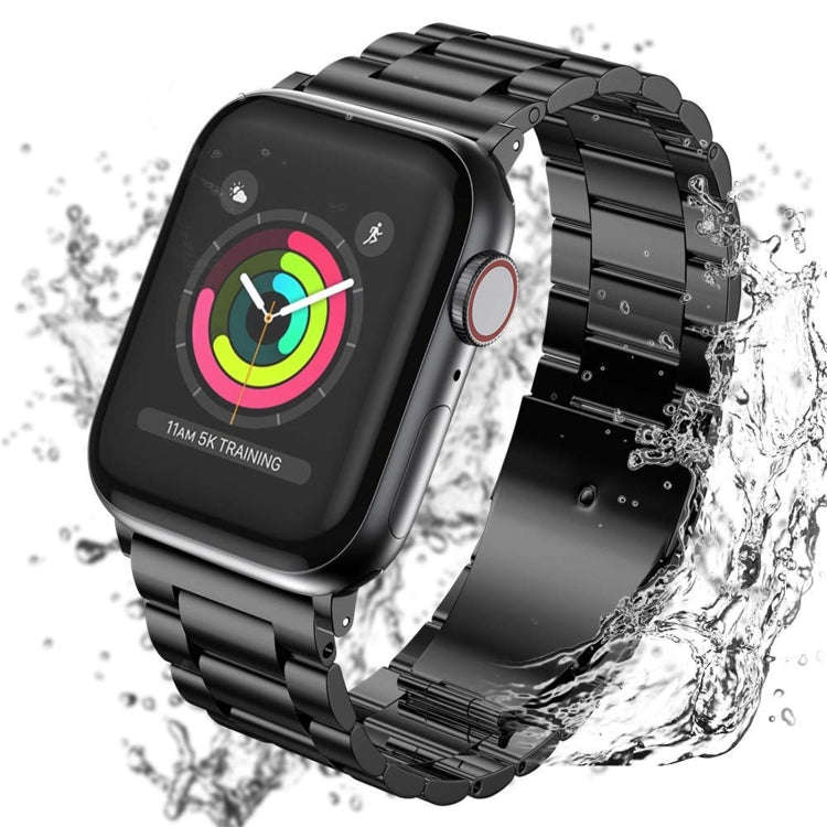 For Apple Watch Series 10 42mm / 9&8&7 41mm / SE 3&SE 2&6&SE&5&4 40mm / 3&2&1 38mm Fold Buckle 3 ...