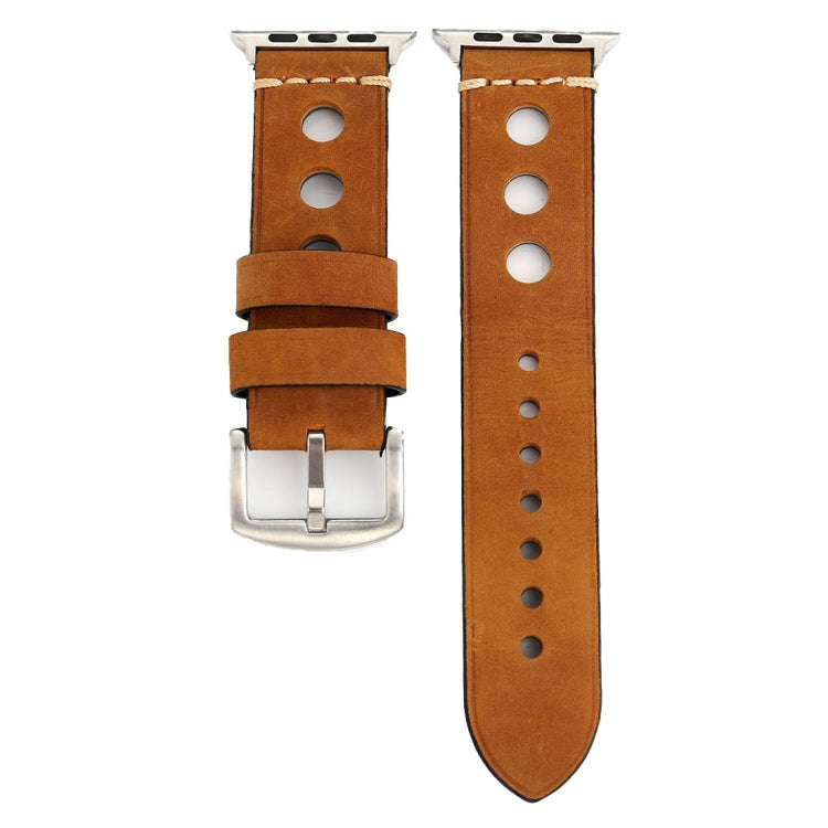 For Apple Watch Series 10 42mm / 9&8&7 41mm / SE 3&SE 2&6&SE&5&4 40mm / 3&2&1 38mm Retro Hole Gen...