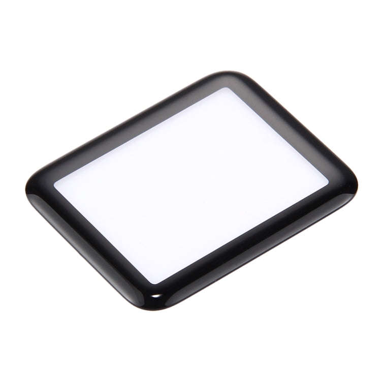 Front Screen Outer Glass Lens for Apple Watch Series 1 38mm(Black)