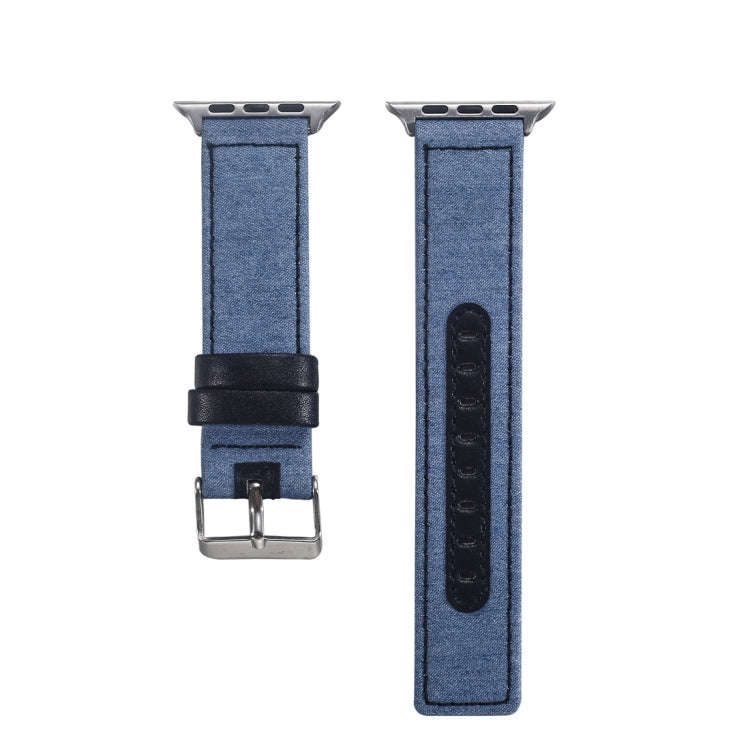 Cloth+ Top-grain Leather Wrist Watch Band for Apple Watch Ultra 49mm&Watch Ultra 2 49mm / Series ...