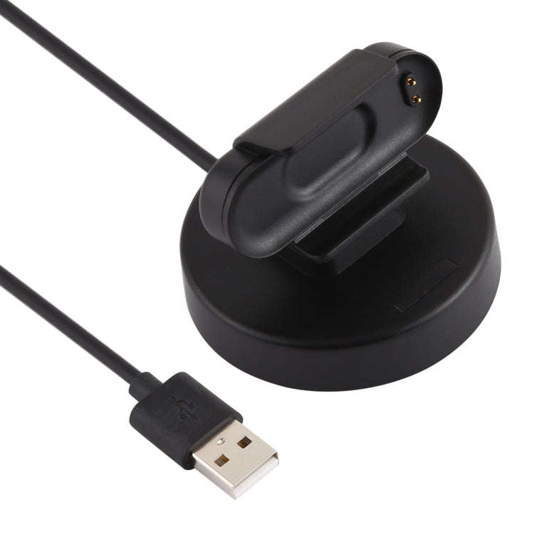 For Xiaomi Mi Band 4 Charger Charging Dock Base Stand Holder with 1m Charging Cable(Black)