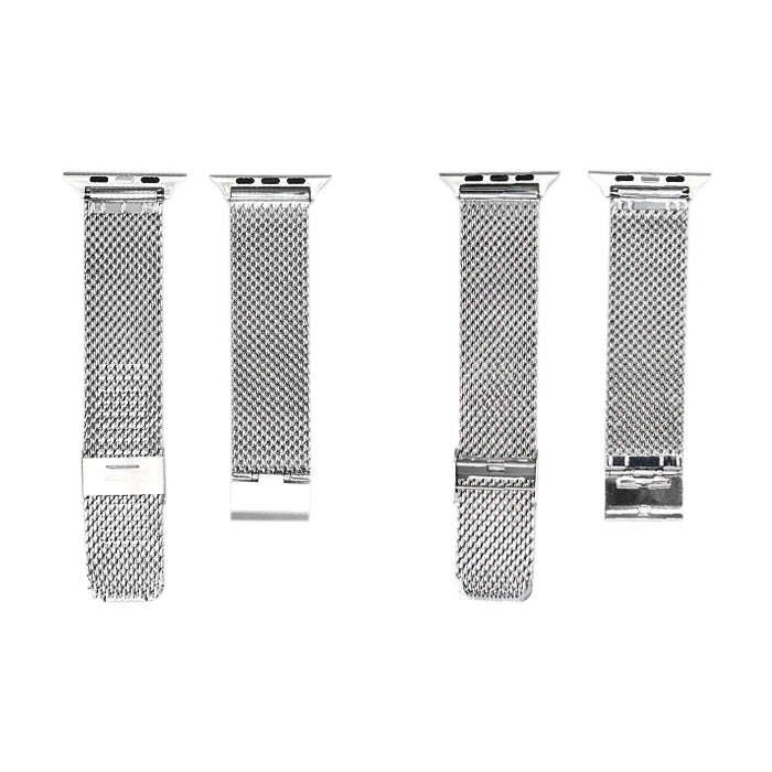 304 Stainless Steel Milanese Watch Band with Connector For Apple Watch Ultra 49mm&Watch Ultra 2 4...