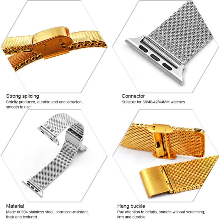 304 Stainless Steel Milanese Watch Band with Connector For Apple Watch Ultra 49mm&Watch Ultra 2 4...