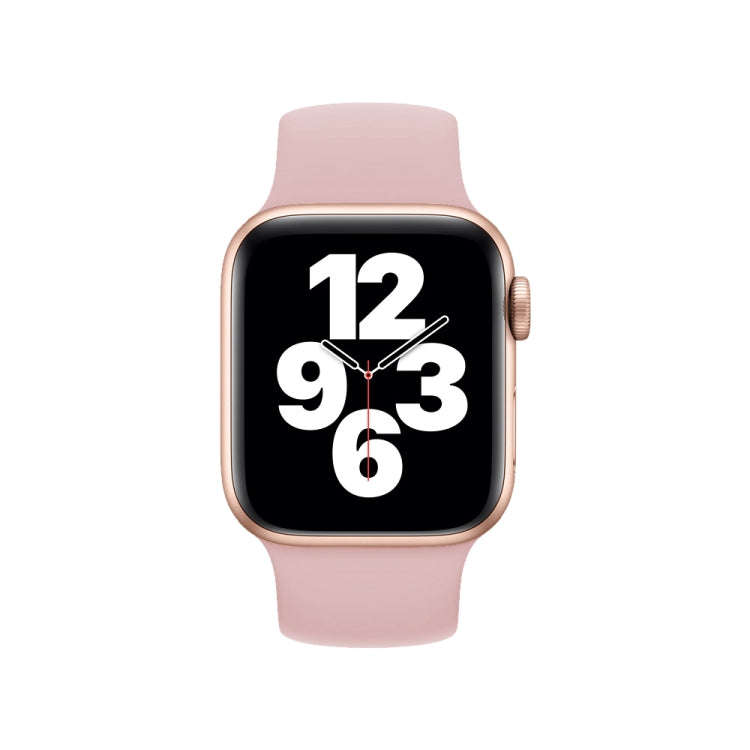 For Apple Watch Series 10 42mm / 9&8&7 41mm / SE 3&SE 2&6&SE&5&4 40mm / 3&2&1 38mm Solid Color El...