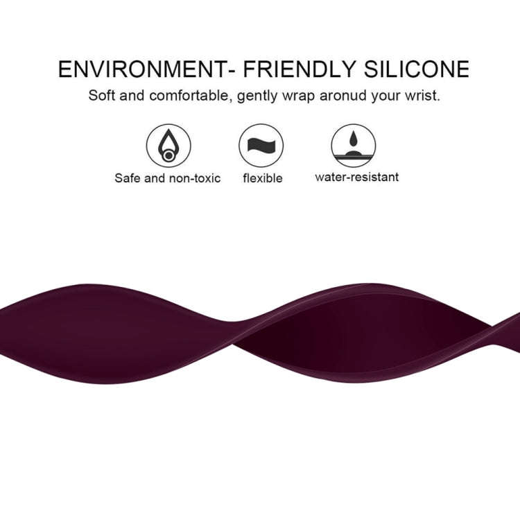 For Apple Watch Series 10 42mm / 9&8&7 41mm / SE 3&SE 2&6&SE&5&4 40mm / 3&2&1 38mm Solid Color El...