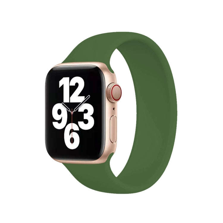 For Apple Watch Series 10 42mm / 9&8&7 41mm / SE 3&SE 2&6&SE&5&4 40mm / 3&2&1 38mm Solid Color El...