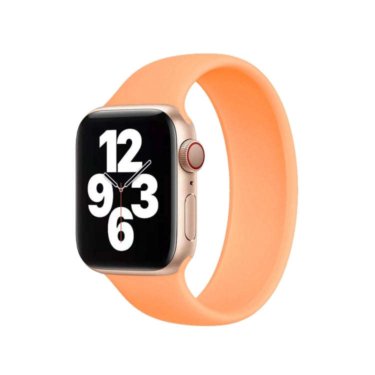 For Apple Watch Series 10 42mm / 9&8&7 41mm / SE 3&SE 2&6&SE&5&4 40mm / 3&2&1 38mm Solid Color El...
