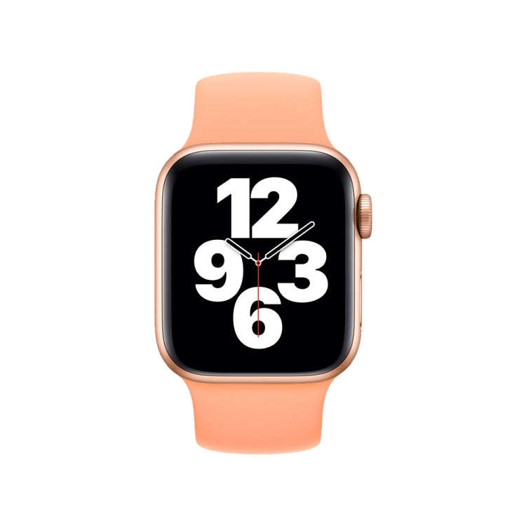 For Apple Watch Series 10 42mm / 9&8&7 41mm / SE 3&SE 2&6&SE&5&4 40mm / 3&2&1 38mm Solid Color El...
