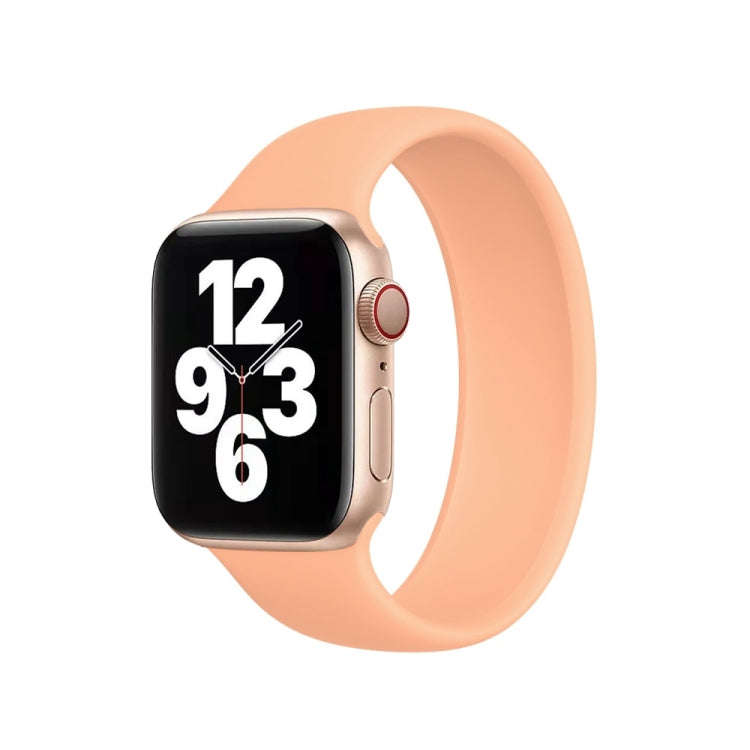 For Apple Watch Series 10 42mm / 9&8&7 41mm / SE 3&SE 2&6&SE&5&4 40mm / 3&2&1 38mm Solid Color El...