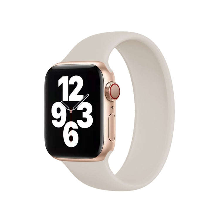 For Apple Watch Series 10 42mm / 9&8&7 41mm / SE 3&SE 2&6&SE&5&4 40mm / 3&2&1 38mm Solid Color El...