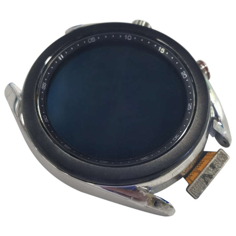 LCD Screen and Digitizer Full Assembly With Frame for Samsung Galaxy Watch3 SM-R850/R855(Silver)