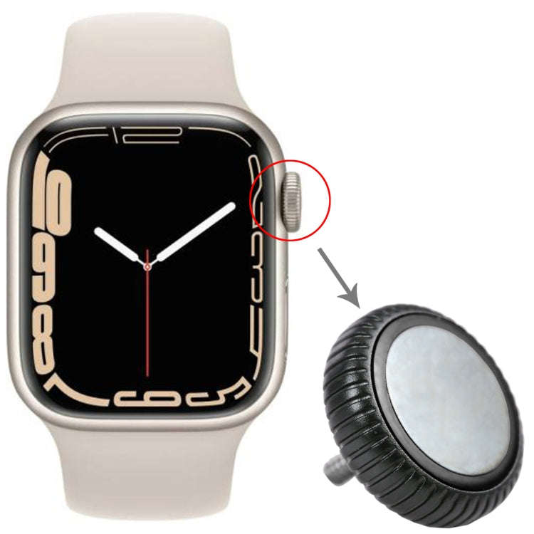 Watch Crown Nut Replacement For Apple Watch Series 7 (GPS) (Green)