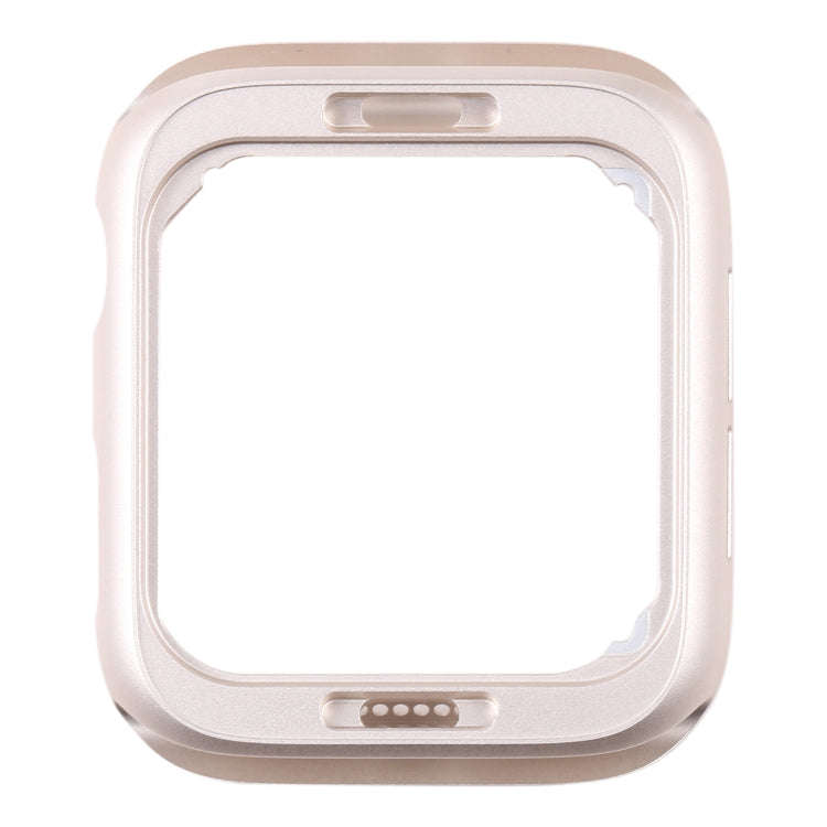 For Apple Watch Series SE 2022 40mm Stainless Steel Middle Frame Bezel Plate (Gold)