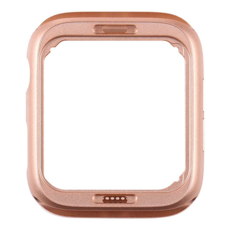 For Apple Watch Series SE 2022 44mm Aluminum Alloy Middle Frame Bezel Plate(Rose Gold)