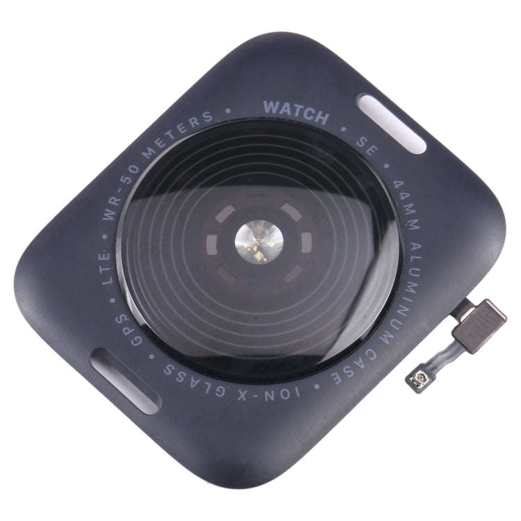 Glass Back Cover With Wireless Charging Coil For Apple Watch Series SE 2022 44mm GPS Edition (Grey)