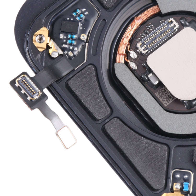 Glass Back Cover With Wireless Charging Coil For Apple Watch Series SE 2022 44mm GPS Edition (Grey)