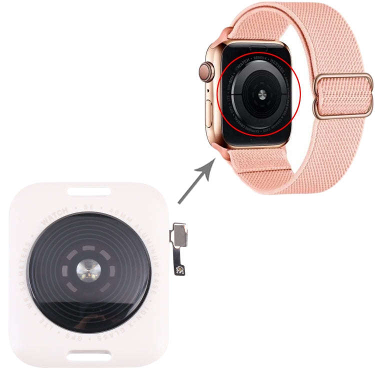 Glass Back Cover With Wireless Charging Coil For Apple Watch Series SE 2022 40mm LTE Edition (Sta...