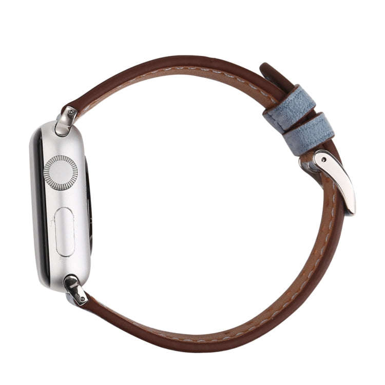 For Apple Watch Series 10 42mm / 9&8&7 41mm / SE 3&SE 2&6&SE&5&4 40mm / 3&2&1 38mm Fresh Style Ge...